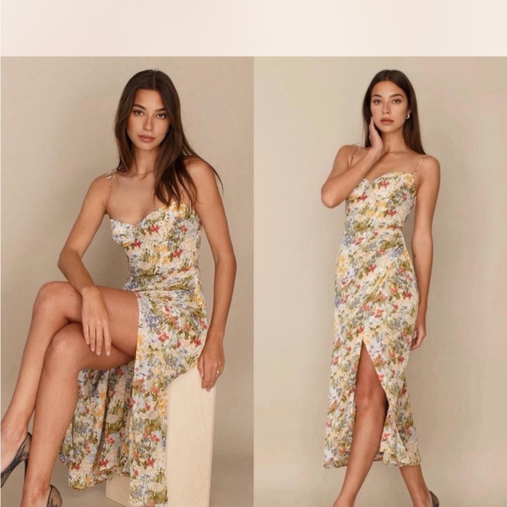 Reformation Kourtney Floral Dress